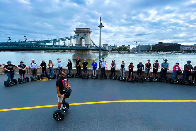 1.5 Hour Budapest Segway Tour - To The Castle Area - Gellért Monument above the river