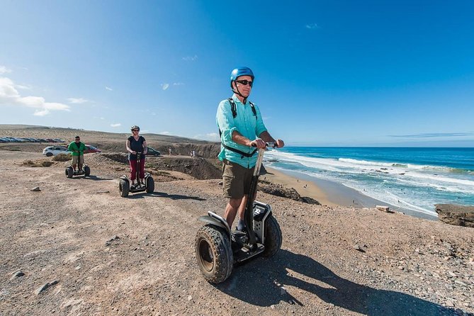 1.5-hour Segway Jandia Tour - Stopping near the Morro Jable cliffs