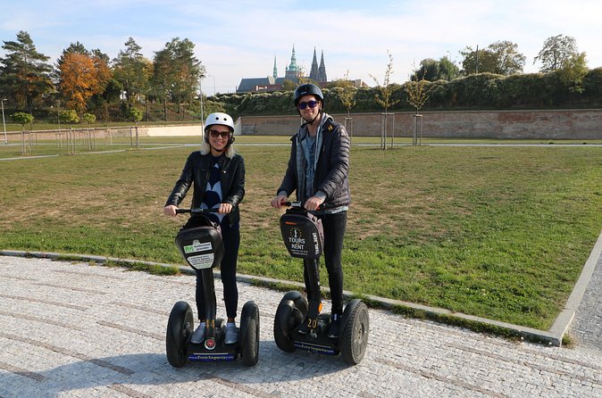 1.5 Hour SEGWAY Tour of Prague - St. Vitus Cathedral in a five-minute pause