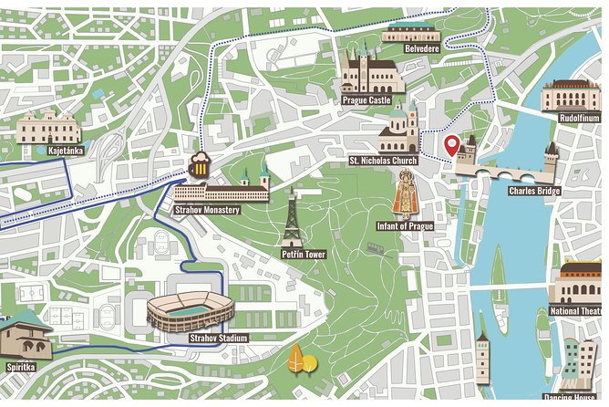 1.5h Small Group Segway Tour & Free Taxi Transfer ️with PragueWay - One hour riding through Prague 6