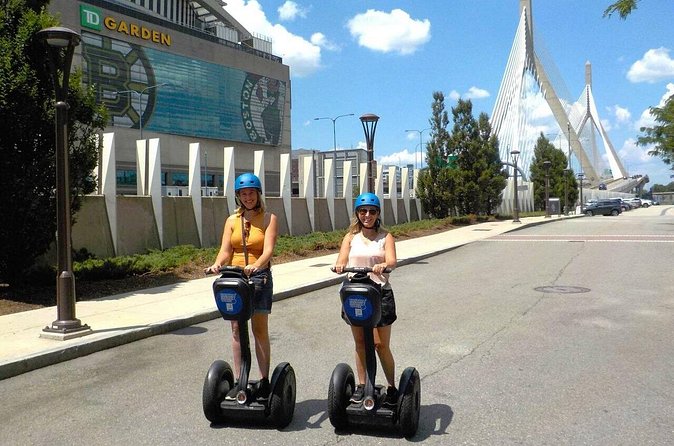 1 Hour Boston Segway Tour - Crossing toward Charlestown and Old Ironsides