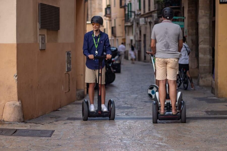 1 Hour Segway tour in Palma de Mallorca - The first few minutes: learning the Segway
