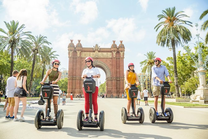 2,5h Barcelona Gaudí Segway Tour - What the $70.88 price gets you