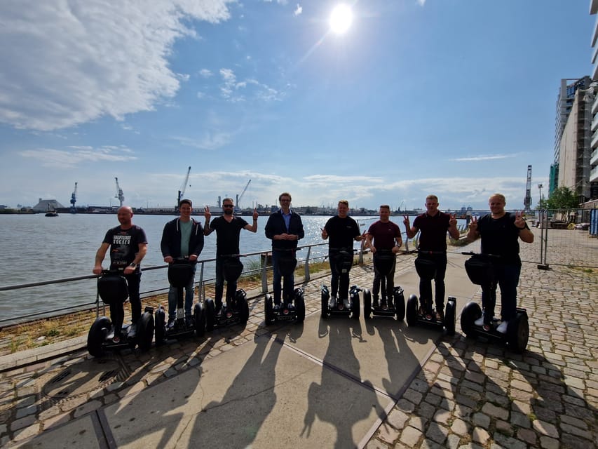 2 Hours Hamburg Night Segway Tour - Getting comfortable before Hamburg starts moving
