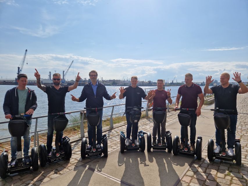 2 Hours Hamburg Segway Tour - Getting comfortable before the route begins