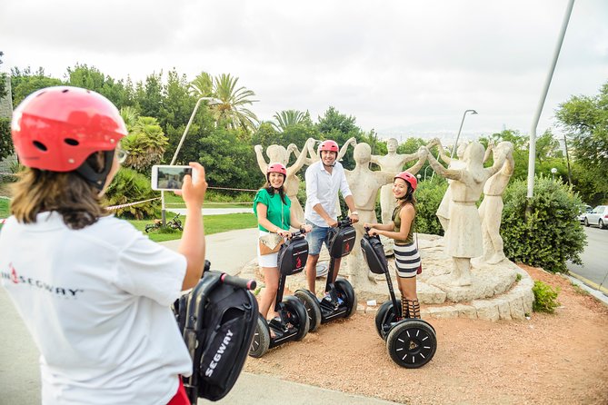 2hr Montjuïc Castle Segway Tour - Mirador del Poble Sec and the Olympic swimming pool