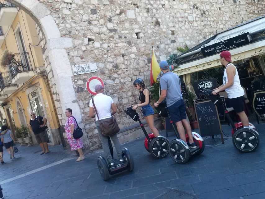 3-Hour Taormina Segway PT Authorized Tour - Porta Catania and Corso Umberto