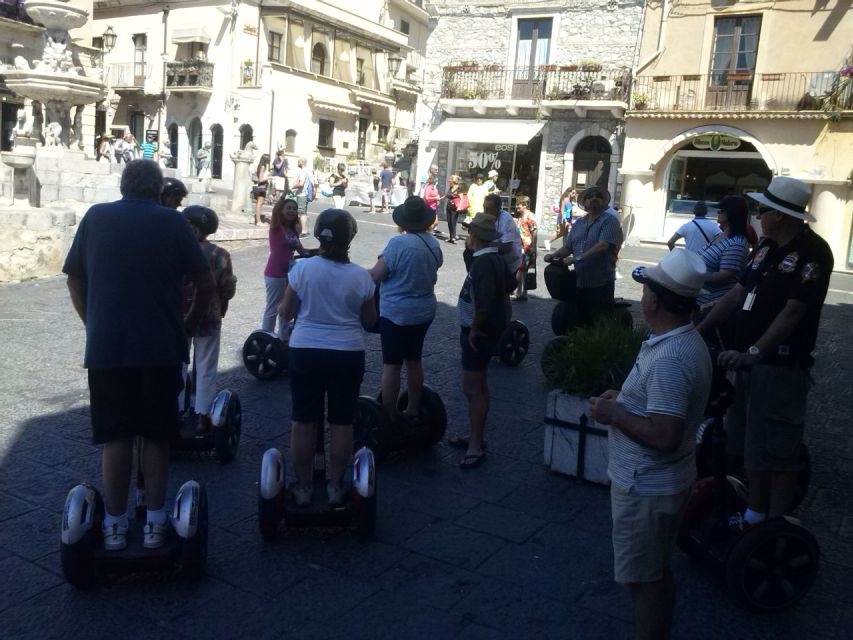 3-Hour Taormina Segway PT Authorized Tour - San Domenico Palace and the route toward the park