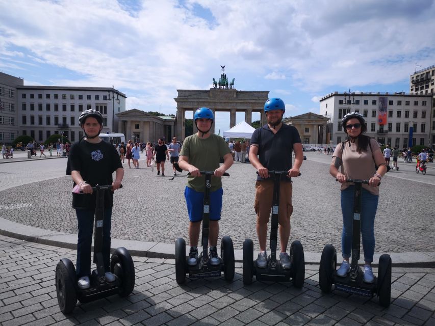 3h-Berlin: Private Sightseeing Segway Tour - Getting comfortable on the Segway
