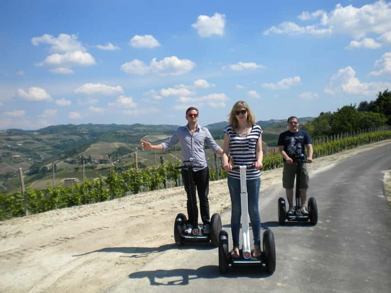 Alba: Guided Segway Tour through Langhe Hills and Vineyards - Riding from Alba toward the Langhe vineyards