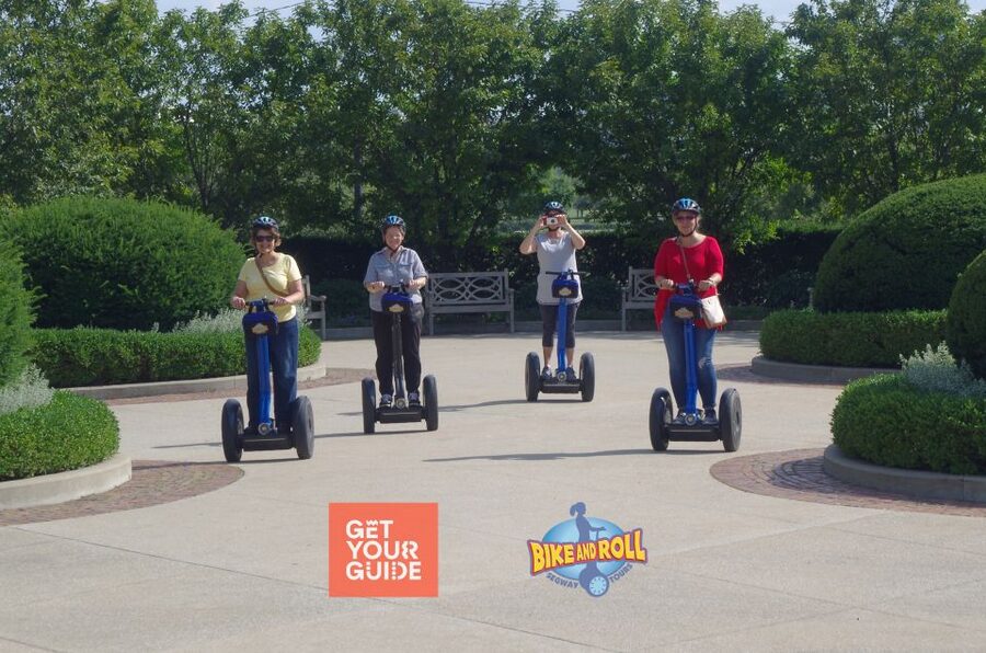 Amazing Lakefront Segway Tour of Chicago - Grant Park and the view of Buckingham Fountain