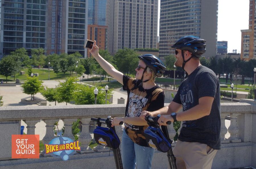 Amazing Lakefront Segway Tour of Chicago - The skyline and Lake Michigan views