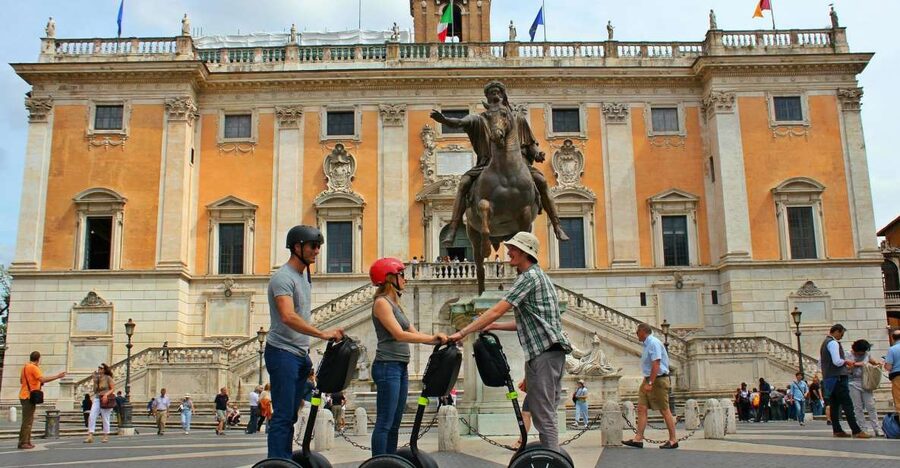 Ancient Rome Half-Day Segway Tour - Starting at Piazza del Gesù