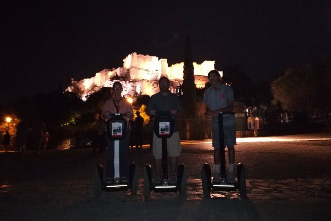 Athens Night Segway Tour - Acropolis slopes, Plaka, and Mars Hill