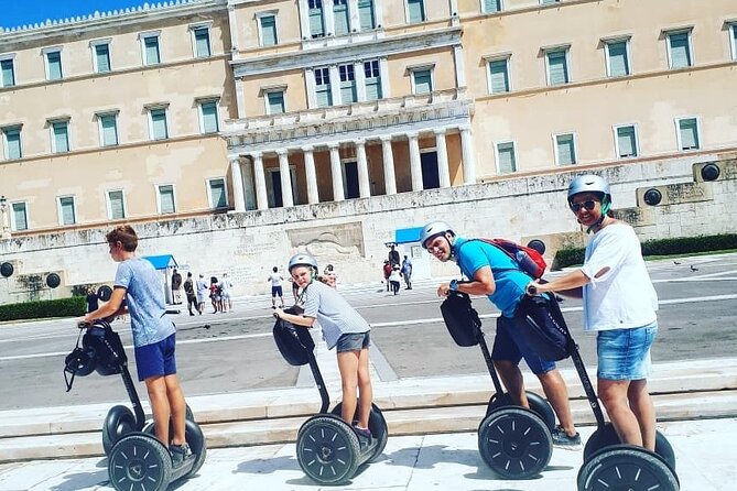 Athens Ultimate Segway Tour - Learning to ride before the route begins