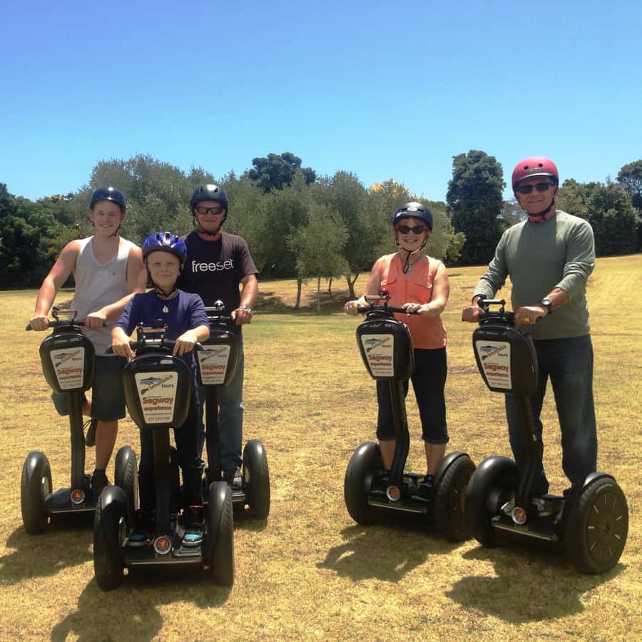 Auckland: Devonport Waterfront Segway - Building confidence on hills and rough ground