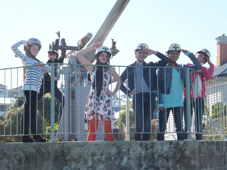 Auckland: Devonport Waterfront Segway - Testing your balance on the slalom course