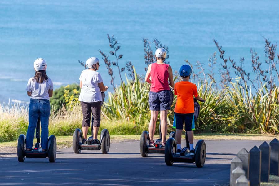 Auckland: Segway to North Head Volcano Summit - The final climb and return