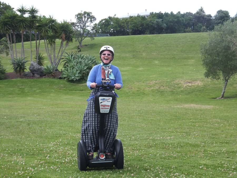 Auckland: Segway to North Head Volcano Summit - Learning to ride before heading out
