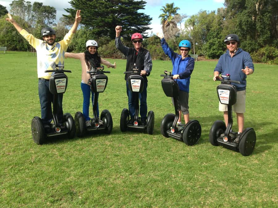 Auckland: Segway Tour to Mount Victoria - Learning to control the Segway before the tour