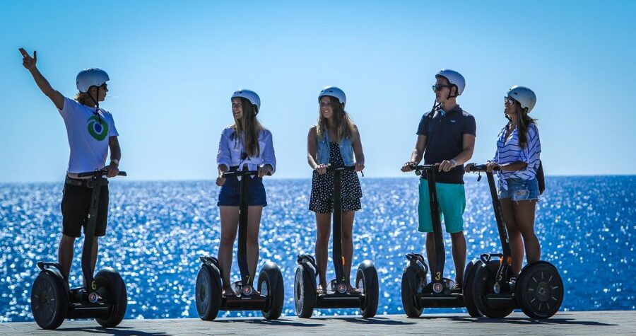 Barcelona: 1-Hour Short Panoramic Segway Tour - Learning to ride a Ninebot before Port Vell