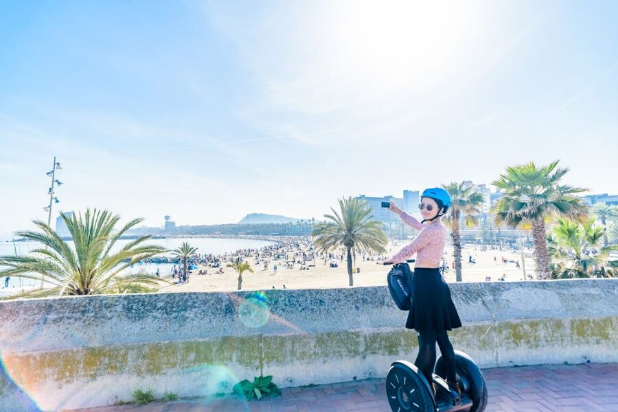 Barcelona: City and Seafront Guided Segway Tour - Along Somorrostro Beach and the Barceloneta side