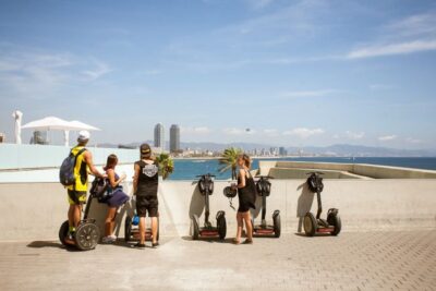Barcelona: City Highlights Guided Segway Tour