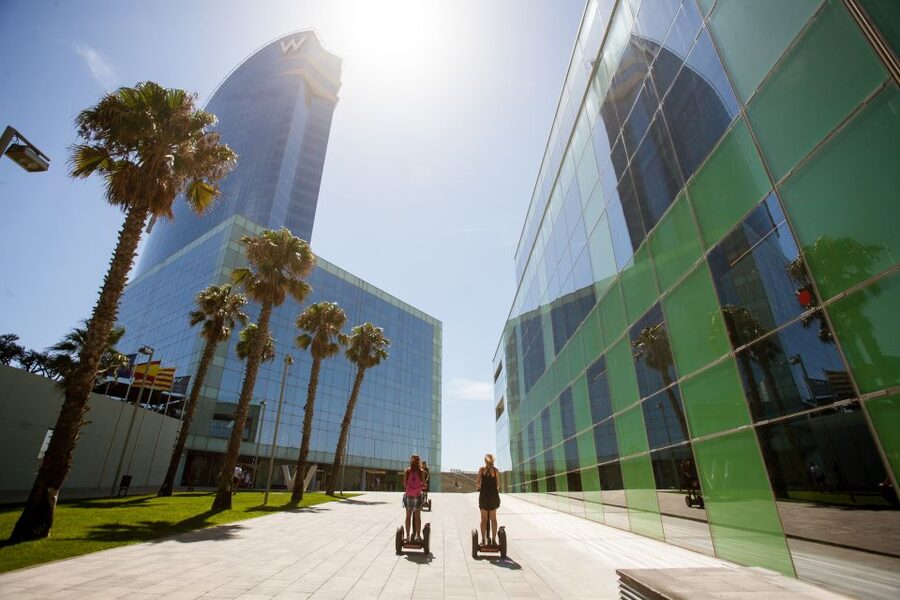Barcelona: City Highlights Guided Segway Tour - Modern Barcelona and the route back