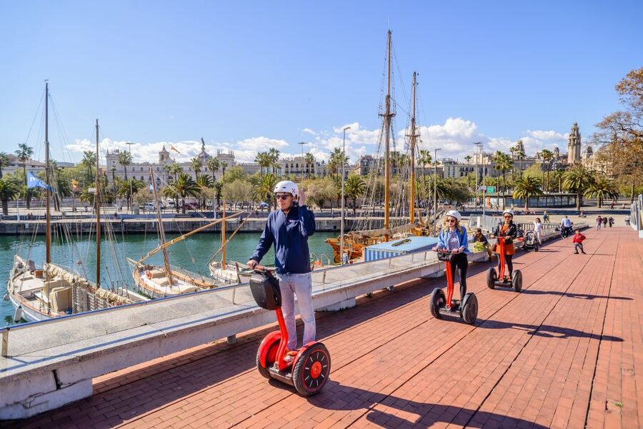 Barcelona Grand 2-Hour Segway Tour - From a Gothic Quarter alley to Barcelona’s open waterfront