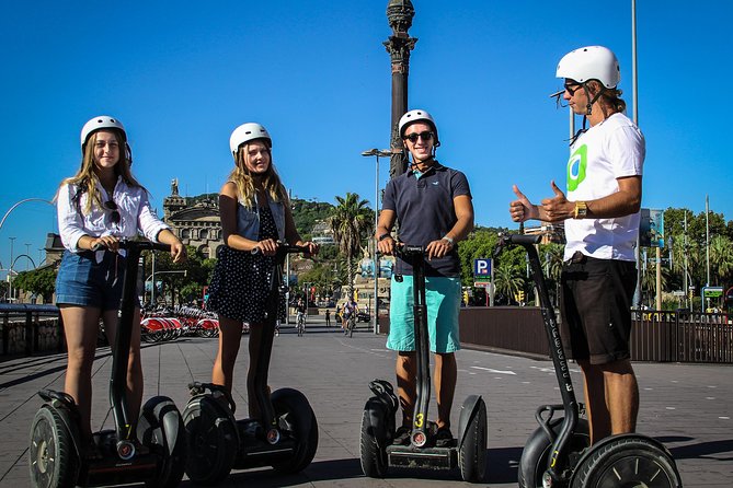 Barcelona Guided 3-hour Private Segway Tour - A fast way to connect Barcelona’s waterfront and old center