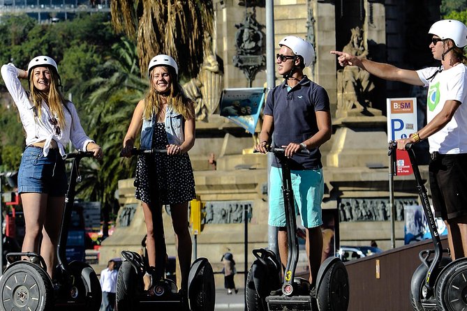 Barcelona Guided Panoramic Segway Tour - Getting comfortable on the Segway