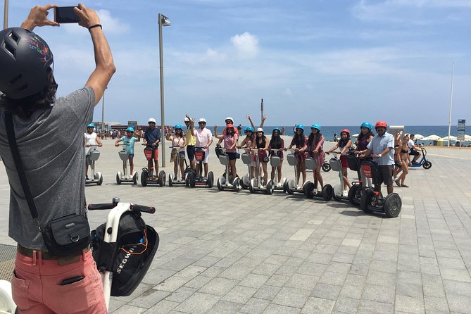 Barcelona Highlights Segway Tour - The Grand Tour - Mar Bella Beach and the Forum district