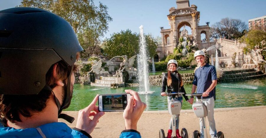 Barcelona Insiders Segway Tour 1.5h - Getting comfortable on the Segway