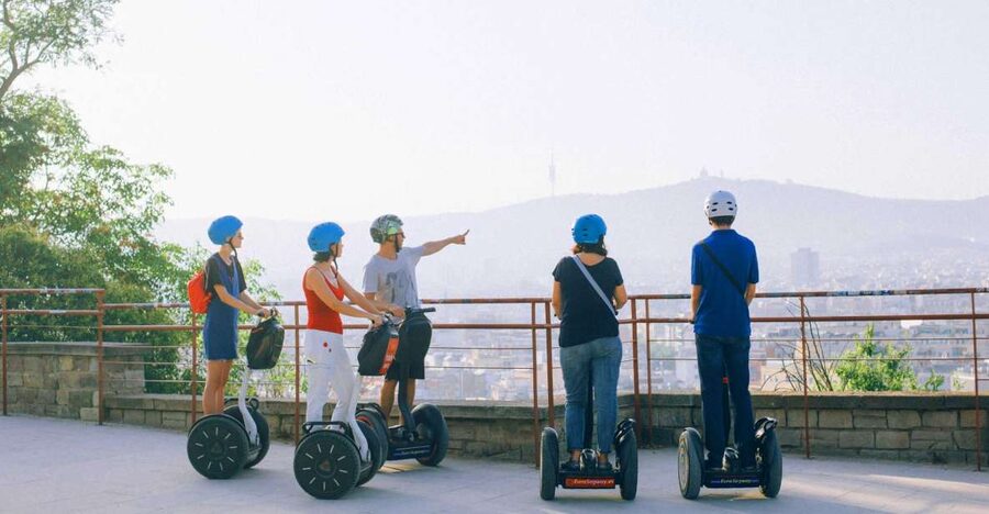 Barcelona: Montjuïc Guided Segway Tour - Montjuïc Castle at 173 meters