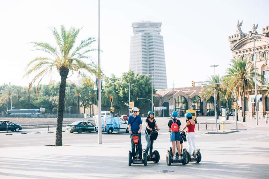Barcelona: Montjuïc Guided Segway Tour - Olympic Barcelona from stadium to communications tower