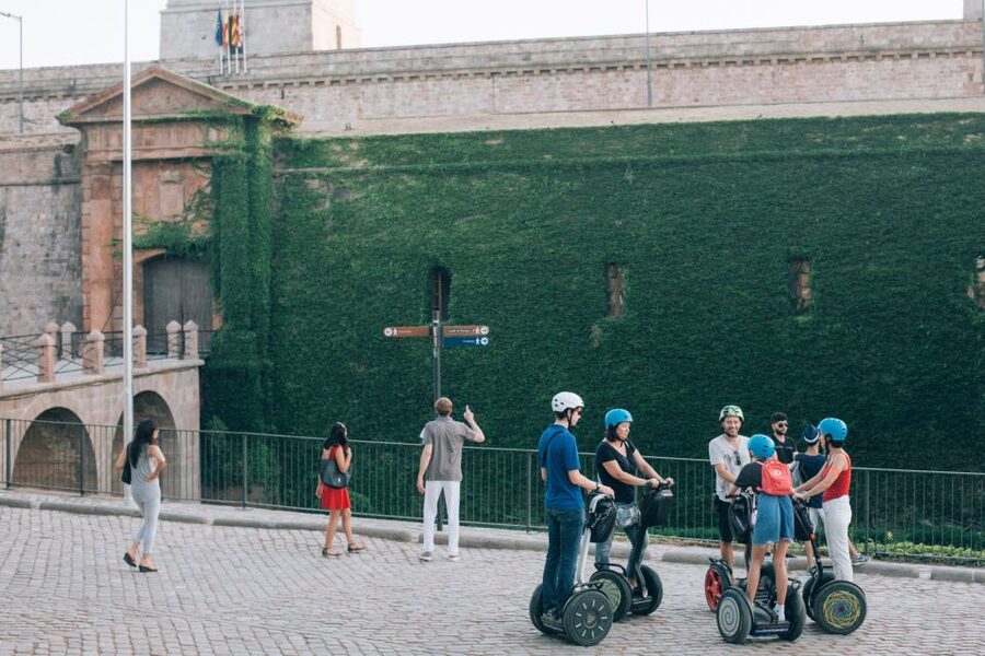 Barcelona: Montjuïc Guided Segway Tour - Climbing Montjuïc through parks and viewpoints