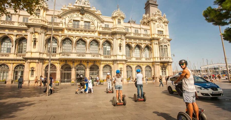 Barcelona: Old Port and Gothic Quarter Guided Segway Tour - Starting at Carrer del Correu Vell