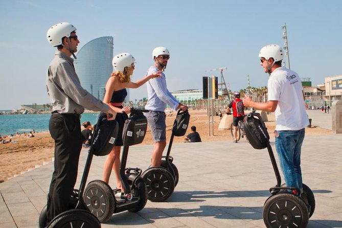 Barcelona Olympic Segway Tour - Along the route to La Barceloneta
