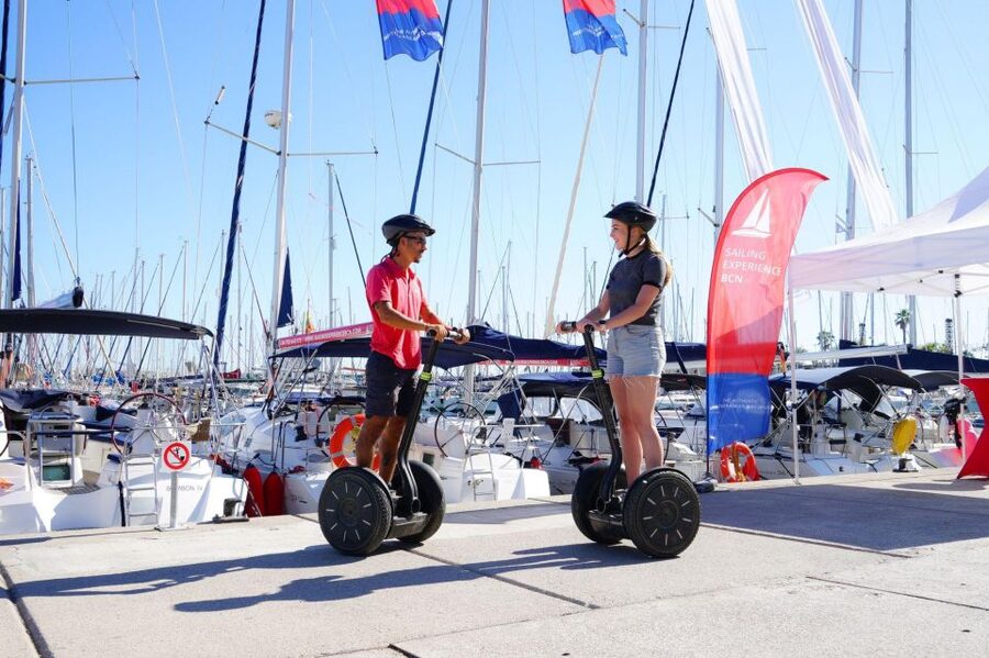 Barcelona: Segway Tour & Sailing Experience - Who should book this Barcelona tour?