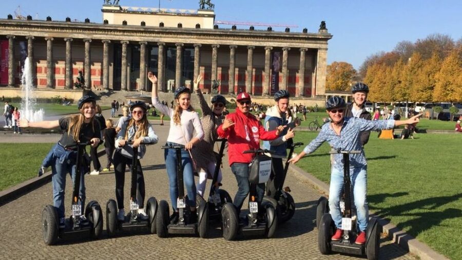 Berlin: East Side Gallery and Cold War Segway Tour - Riding From Central Berlin Toward the Wall
