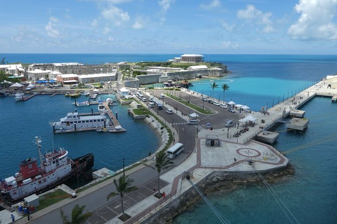 Bermuda Dockyard Segway Tour - Riding out from Bermuda’s Royal Naval Dockyard