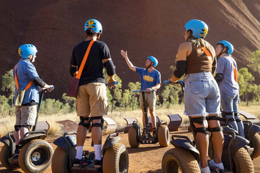 Best of Uluru - Segway and Walking Tour - Cruising Along Uluru’s Base
