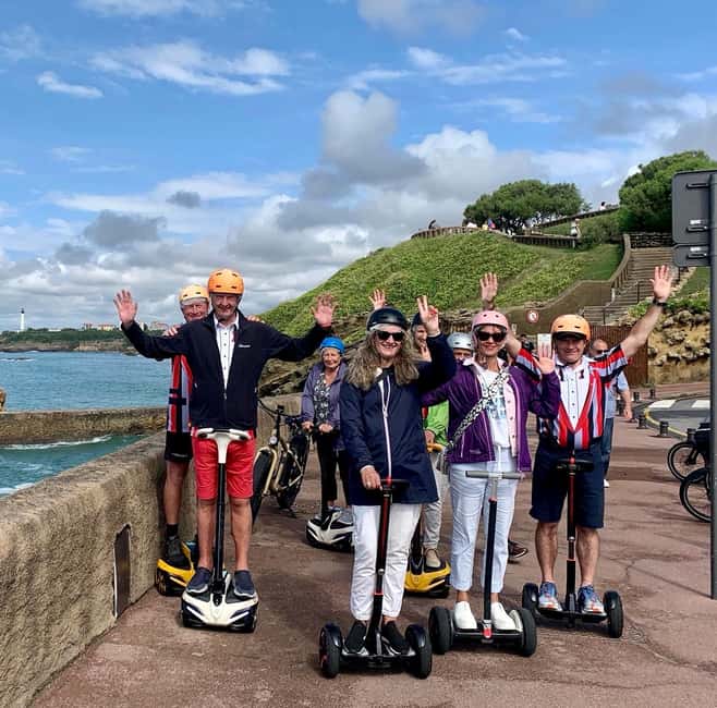 Biarritz happiness: Guided tour by Segway/e-bike + Pala - Why this Biarritz tour feels different