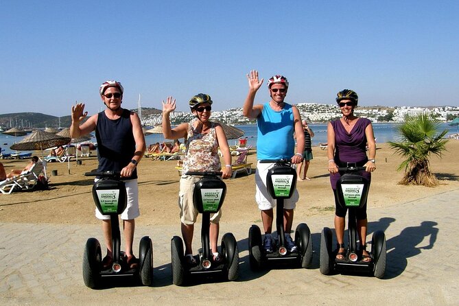 Bodrum Segway Experience - Getting comfortable before the ride