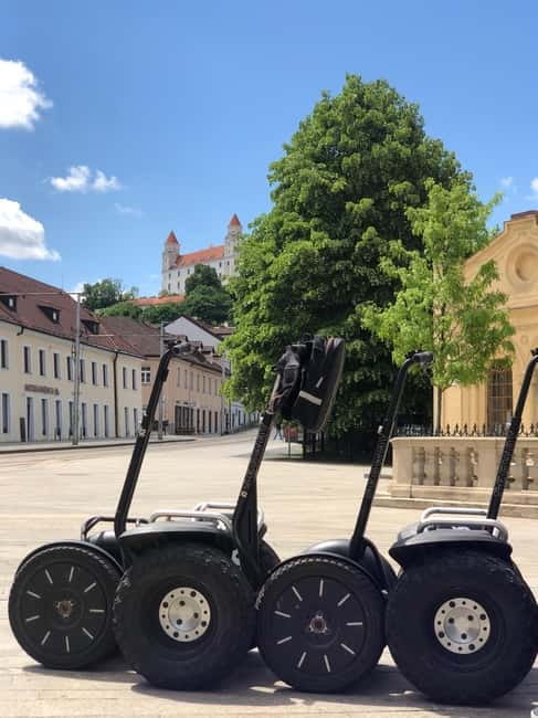 Bratislava: Riverside, Castle or Complete City Segway Tours - How much the $58 price is worth