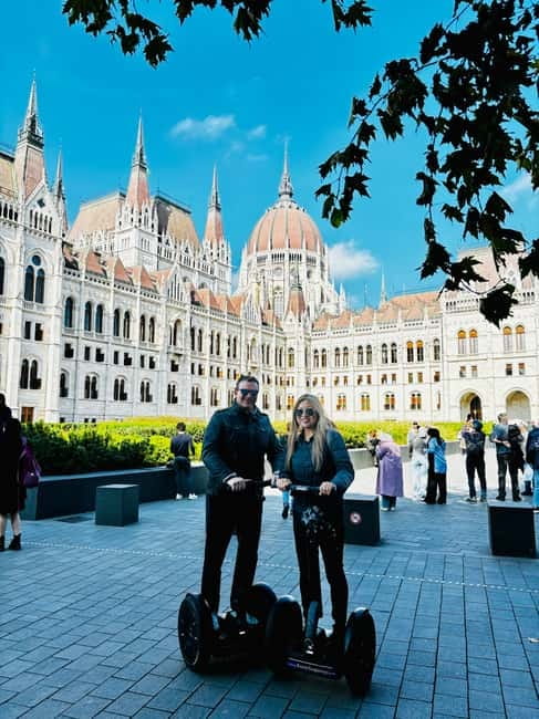 Budapest: Live-Guided Segway Tour to Margaret Island - Riverside paths and the view back to Parliament