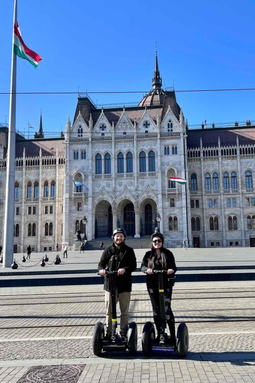 Budapest: Segway Grand City Tour (Buda + Margaret + Pest) 3h - Learning the Segway before Castle Hill