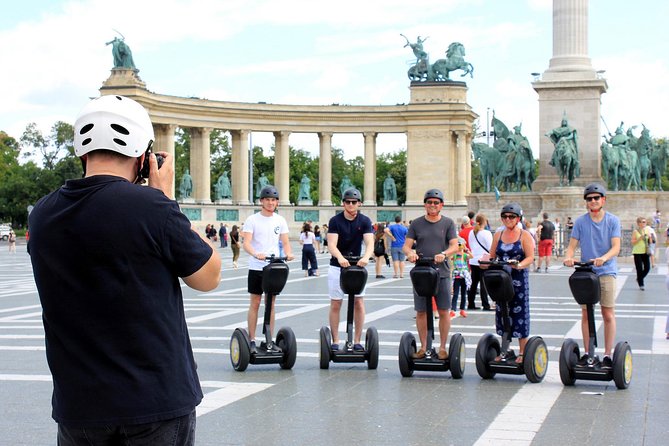 Budapest Segway Tour - Training on Régi Posta utca