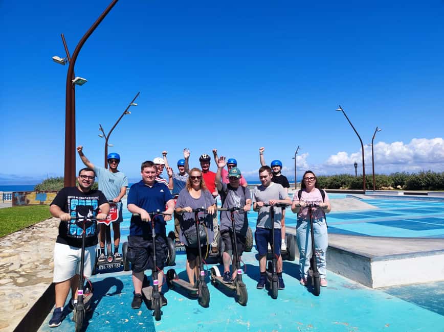Cadiz: 1.45H Guided Segway/eScooters/EBikes for Big Groups - Choosing between a Segway, e-scooter, and e-bike