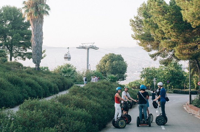 Castle of Montjuic- 3H Segway Tour - The National Palace and Magic Fountain viewpoint